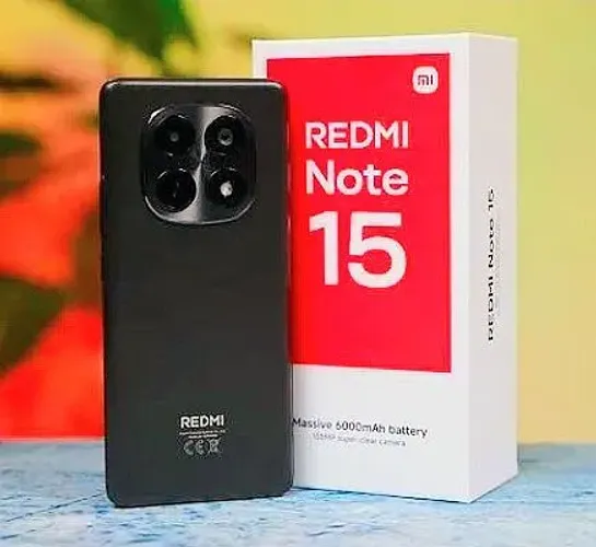 Xiaomi Redmi Note 15 Design Moderno Leve Na Caixa Disponível Pronta Entrega Top