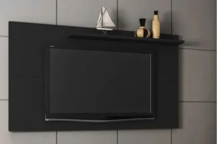 Painel Chanel para TV até 42" com prateleira superior - Bechara (SUPER OFERTA!)