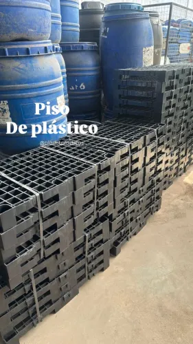 Piso de plástico- pallete