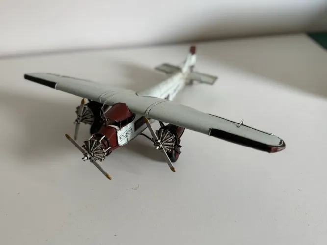 Avião Forde Trimotor Vintage Decoração Retrô