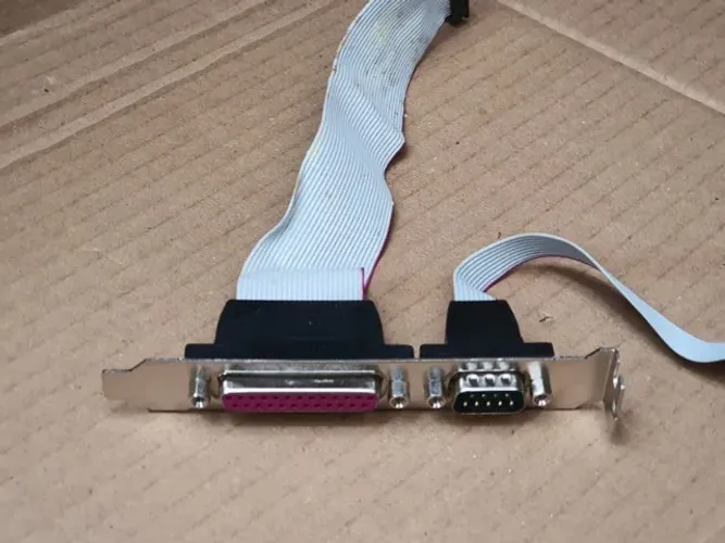 Conector Rabicho Porta Serial Paralelo Db25