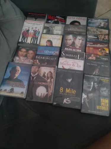 DVDs filmes originais.