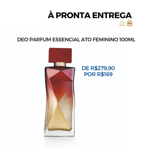 Deo Parfum Essencial Ato feminino Natura