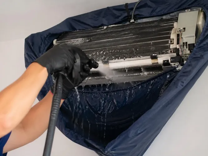 Limpeza de ar condicionado 