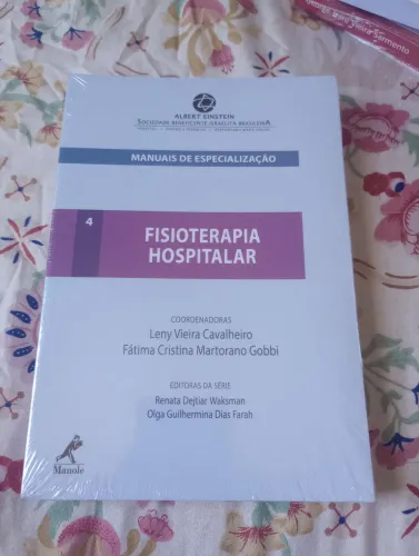 Livro Manuais De Especialização FISIOTERAPIA HOSPITALAR