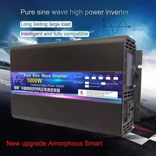inversor solar off grid jiinsi 5000w 24/220volts