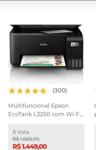 Empressora Epson nova 