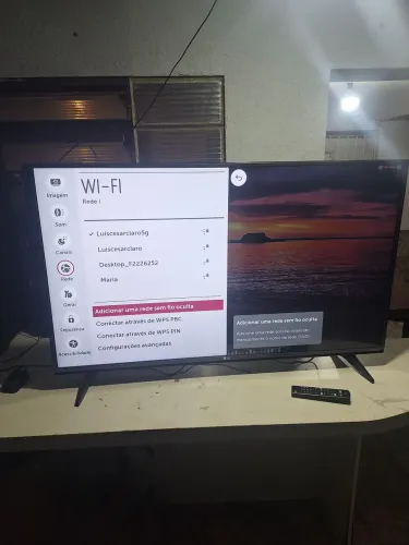 TV SMART LG WEB OS 4K ULTRA HD 49 POLEGADAS ESTADO DE NOVA ACEITO CARTÃO 