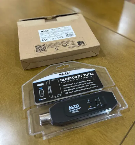 Receptor Bluetooth ALTO Bluetooth Total Deluxe XLR Recarregável