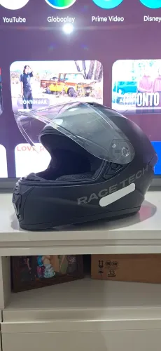 Capacete Race Tech Inmetro 