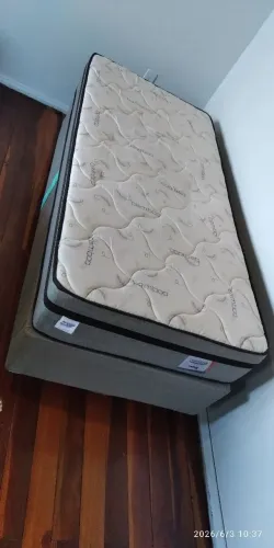 cama solteiro 1 mes de uso