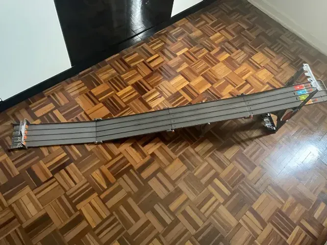 Pista Dobrável Hotwheels 4 Lane Raceway (Usado)