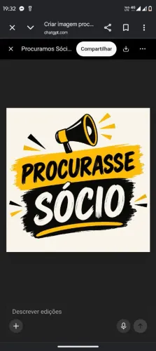 Procuro sociedade (Ramo alimenticio Restaurante)