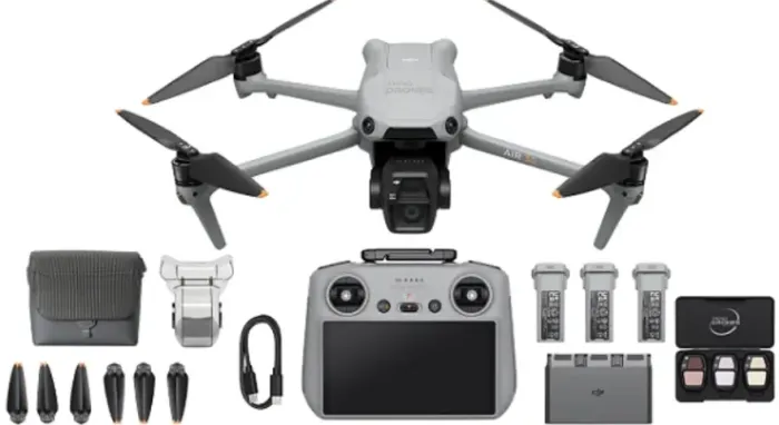 Dji Air 3s com tela combo fly more - LACRADO NACIONAL COM 1 ano de garantia DJI