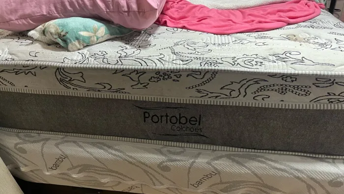 Camas box com colchão 