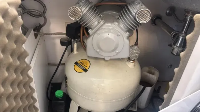 Compressor Schultz 35L isento de óleo