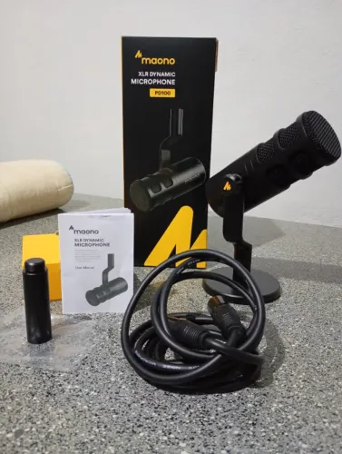Microfone Maono PD100 Preto
