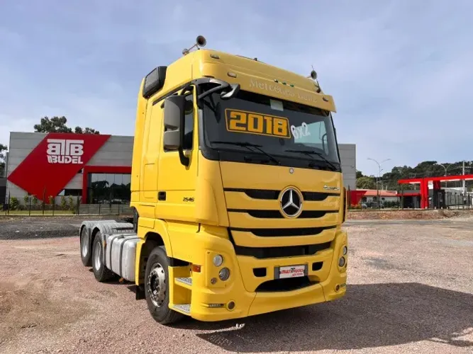 MERCEDES BENZ ACTROS 2546 6X2 2018 COM FREIO RETARDER