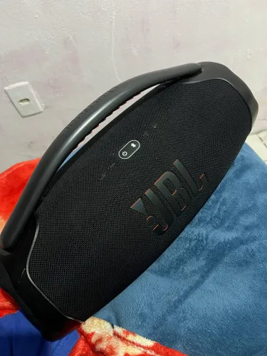 JBL Boombox 3 Original - Som Potente e Conservação Impecável