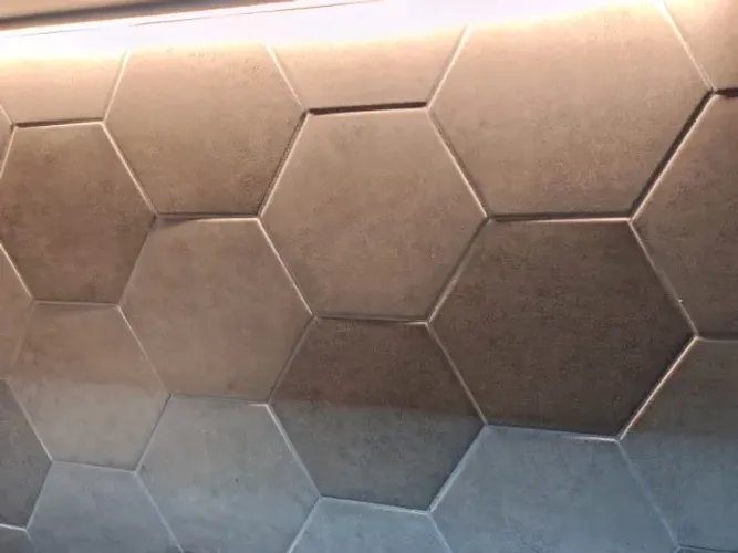 Azulejo Hexagonal Porcelanato Portinaria 17,5 x 17,5 