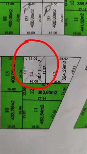 Vendo direitos de terreno