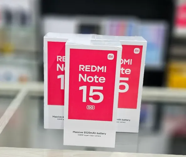 Xiaomi redmi note 15 5G NFC 256gb 8gb RAM global lacrado na caixa com garantia