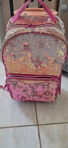 Mochila paete rosa