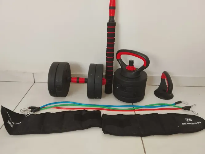 Kit musculação