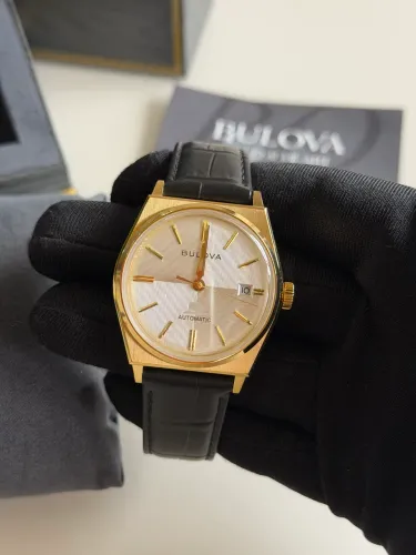 Relógio Bulova Sinatra 97b243 automático novo