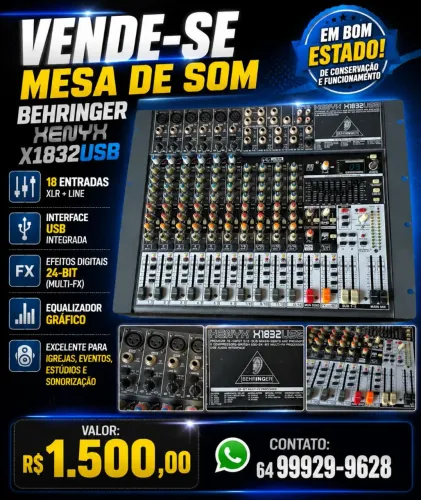 Mesa de som Bering 