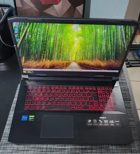 Notebook Acer Nitro 5 ? i5 + GTX 1650 + 24 GB RAM Seminovo
