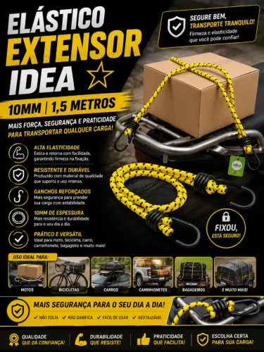 Elástico extensor 10MM