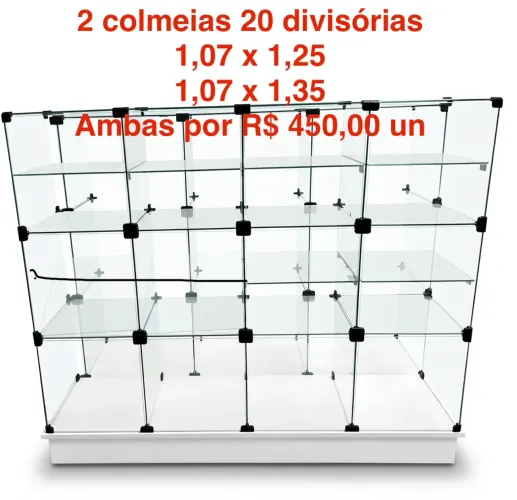 Vende-se colmeias de vidro