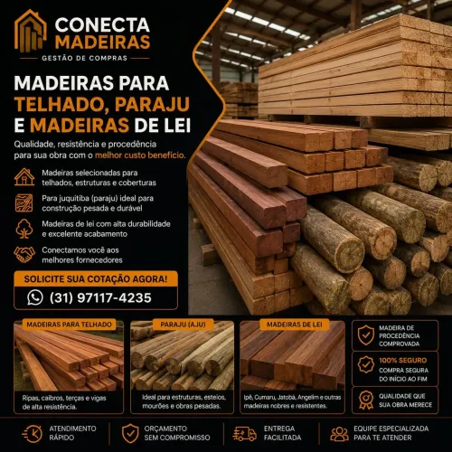 Madeira para telhado