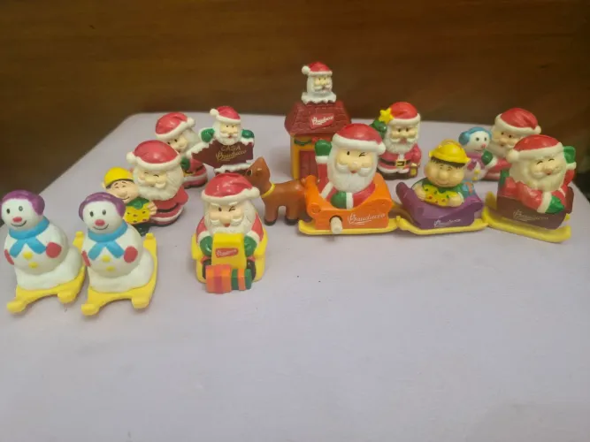 Vintage - miniaturas Bauduco Natal - diversas- lindos 