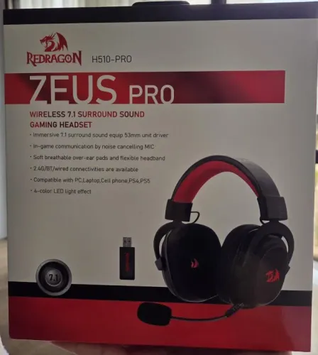 Headset REDRAGON Zeus PRO (H510-PRO)