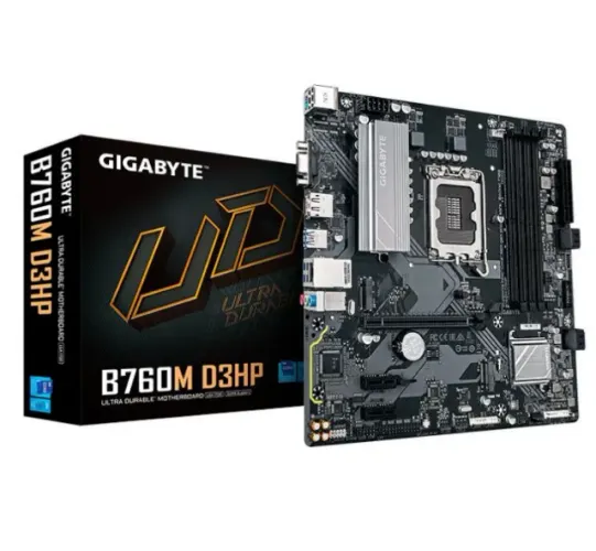 Kit gigabyte B760M DDR5, LGA1700 Wi-Fi 6E