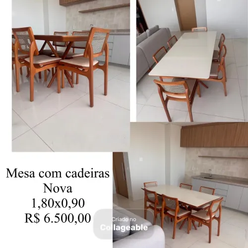 Mesa c/ cadeiras