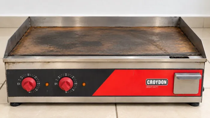 Chapa elétrica industrial para croydon heavy duty