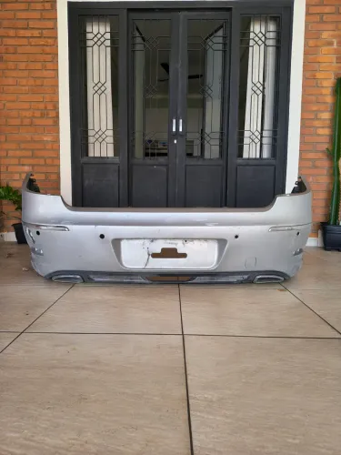Para-choque traseiro Peugeot 408 2011 a 2015 completo