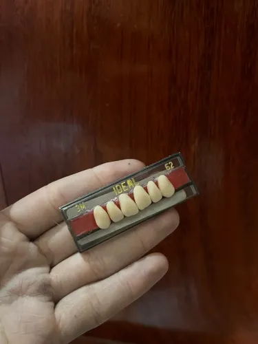 dente acrílico para prótese