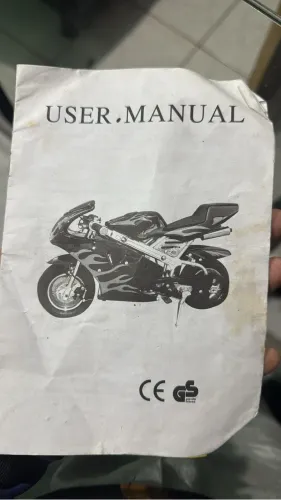 Mini moto super resistente é excelente 