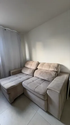 Sofá retratil 3 lugares