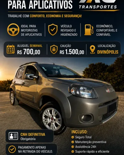 Disponível para locação