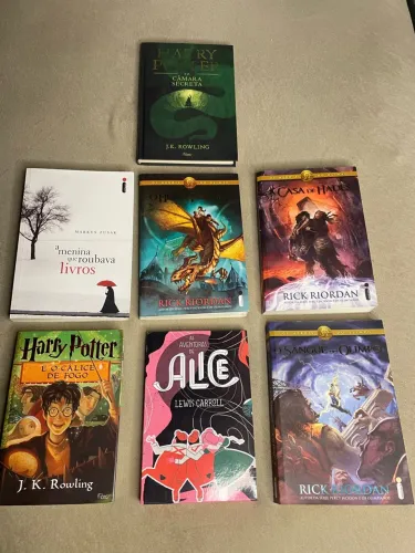 LOTE DE LIVROS DISPONÍVEL!