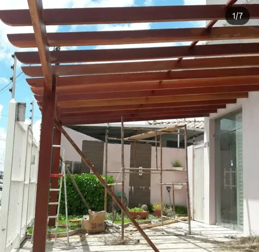 Pergolado pra sombreiros