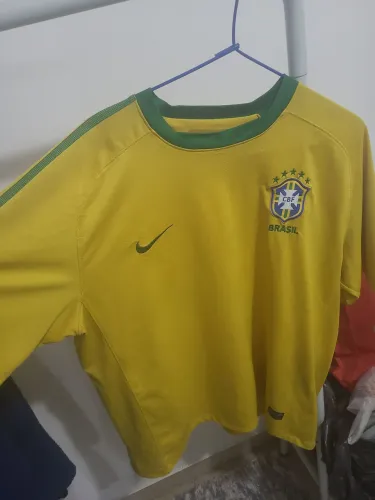 CAMISETA ORIGINAL SELEÇÃO BRASILEIRA RELÍQUIA NOSTALGIA