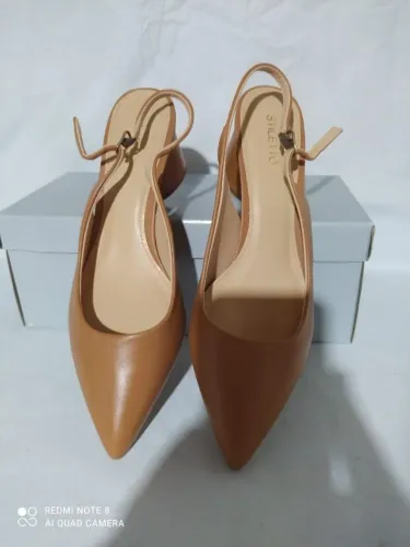 Sapato feminino scarpin slingback marca Stileto 38