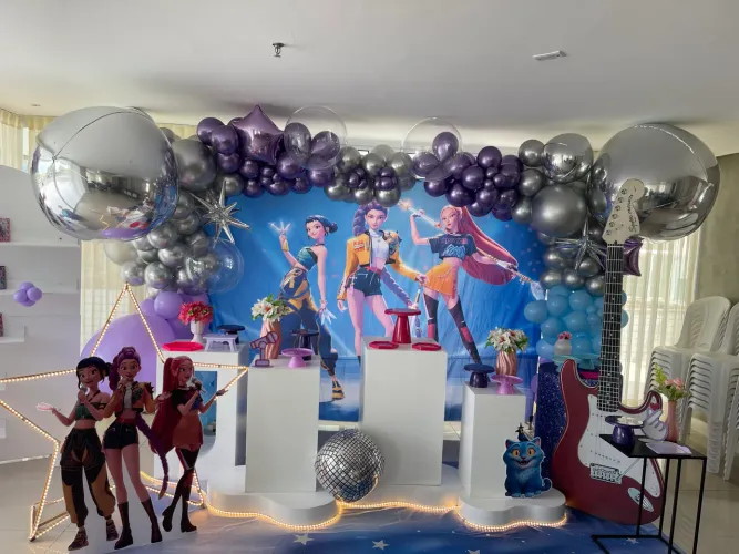 Guerreiras do KPOP DECORACAO 