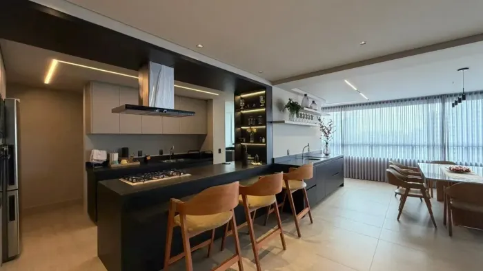 Excelente apartamento 3 suites mobiliado disponível para venda ou locação